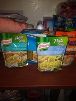 Pasta in Jerykah's room helps her get carbohydrates to stay energized. Ashlyn Denson photo.