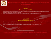 This graphic from Student Account Services was emailed to all students in the summer of 2019