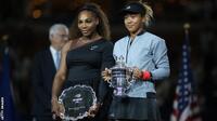 Serena Williams & Naomi Osaka at the Australian Open Semi-finals